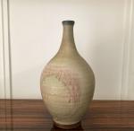 Fernand LACAF (1920-1991)
Vase ovoïde à haut col effilé et ourlé...