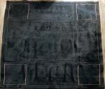 KNOLL INTERNATIONAL éditeur
Grand tapis carré en haute laine noire à...