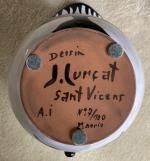Jean LURCAT (1892-1956)
SANT VICENS
Pichet en terre cuite à décor émaillé...