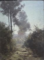 ECOLE FRANCAISE du XIXème
Paysage
Huile sur panneau
22 x 16 cm