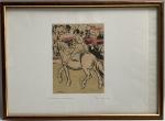 d'après Yves BRAYER (1907-1990)
La cavalière
Lithographie signée dans la planche
32 x...