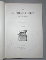 J.G.D. ARMENGAUD, Les galeries publiques de l'Europe, Claye, Paris, 1856,...
