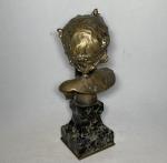 d'après Raoul François LARCHE (1860-1912)
Buste de jeune fille
Bronze sur un...