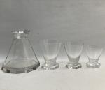 LALIQUE France
Service de verres composite en cristal, comprenant:
- douze verres...