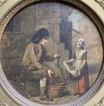 Martin DROLLING (Oberhergheim 1752 - Paris 1817)
Le marchand de fruits
Papier...