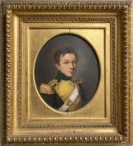 Ecole FRANCAISE vers 1830
Portrait de Maurice Thimoléon, marquis de Courcival...