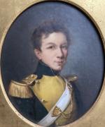 Ecole FRANCAISE vers 1830
Portrait de Maurice Thimoléon, marquis de Courcival...