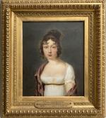 Ecole FRANCAISE du début du XIXe siècle
Portrait de Adèle de...