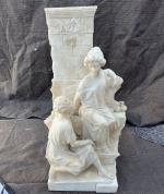 LOMBARDI
Quo vadis
Sculpture en albâtre, signée et titrée
H.: 68 cm l.:...