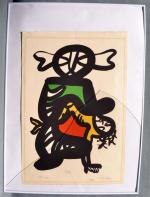 Charles LAPICQUE (1898-1988)
Pieta
Epreuve d'artiste signée et datée 1970, numéroté 1/20
56...
