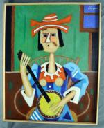 Roland CHANCO (né en 1914)
 " La femme au Banjo...
