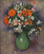 Paul Elie GERNEZ (1888-1948)
Bouquet de fleurs
Huile sur panneau, signée en...