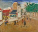 Lucien GENIN (1894-1953)
Le Lapin agile à Montmartre
Huile sur toile signée...