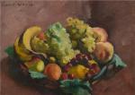 Charles PICART LE DOUX (1881-1959)
Corbeille de fruits
Huile sur toile, signée...