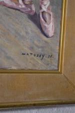 Pierre MATOSSY (1891-1969)
Danseuse étoile
Huile sur toile signée en bas à...