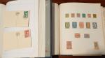 France, collection de timbres neufs et oblitérés dans deux albums...
