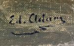 Ed. ADAM (XIX-XXème)
Portrait de bateau
Huile sur toile marouflée sur panneau,...
