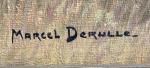 Marcel DERULLE (1902-1981)
Paysage aux fenaisons
Huile sur toile signée en bas...