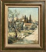 Tony CARDELLA (1898-1976)
Paysage de Provence
Huile sur toile signée en bas...