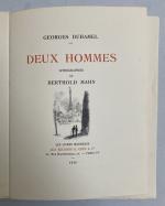 Georges DUHAMEL, Deux hommes, G. Crès et Cie, 1926, illustrations...