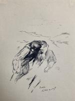 Jean LAUNOIS (1898-1942)
Maraichinage
Encre signée
23.5 x 18 cm