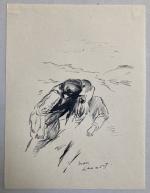 Jean LAUNOIS (1898-1942)
Maraichinage
Encre signée
23.5 x 18 cm