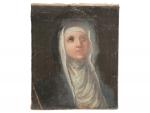 ECOLE RELIGIEUSE du XVIIIème
La Madeleine pénitente
Huile sur toile
55 x 46...