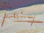 Charles HOLBING (XXème)
Scène orientaliste
Huile sur carton toilé, signée en bas...