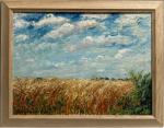 Pierre Philippe BERTRAND (1884-1975)
Les blés mûrs
Huile sur toile signée en...