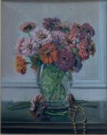 Henri BURON (1880-1969)
Bouquet de fleurs
Pastel signé en bas à droite
42...