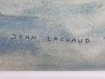 Jean LACHAUD (1882-1952)
Bateaux dans la rade
Aquarelle signée en bas à...