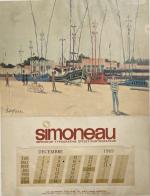 d'après Paul NASSIVET (1904-1977)
Ile d'Yeu, thoniers à Port Joinville
Affiche pour...