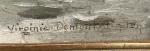 Virginie DEMONT-BRETON (1859-1935)
Bateau dans les vagues
Huile sur panneau signée en...