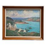 Fernand PINEAU CHAILLOU (1875-1950)
Marine, 1910. 
Huile sur toile signée et...