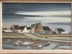 André LENORMAND (1901-1993)
Les marais salants, 1947. 
Huile sur toile signée...