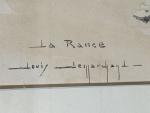 Louis LEMARCHAND (XXème)
La Rance
Aquarelle signée et située en bas à...
