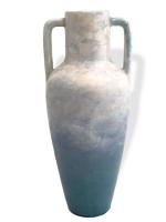 MASSIER à VALLAURIS
Vase à anses en céramique émaillée à décor...