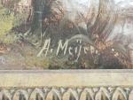A. MEIJER (XIX-XXème)
Paysage
Huile sur toile signée en bas au centre
34.5...