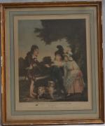 d'après William BEECHEY (1753-1839), 
gravé par Charles WILKIN (1750-1814)
Children relieving...