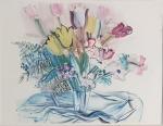 d'après Raoul DUFY (1877-1953)
Bouquet de tulipes
Reproduction
49 x 57.5 cm à...
