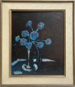 Louis DONNET dit L.D. BJORN (1907-1989)
Bouquet de fleurs, 1963. 
Peinture...