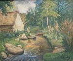 Émile Alfred DEZAUNAY (1854-1938)
Moulin au bord de la rivière
Huile sur...