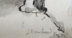 Jean BOUCHAUD (1891-1977)
Fez, 1922. 
Dessin aquarellé signé, situé et daté...