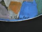 Jean CHEVOLLEAU (1924-1996)
Les conches, marais, 1980. 
Huile sur toile signée...
