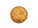Une PIECE or 10 dollars Liberty 1880
Vendu sur désignation, lot...