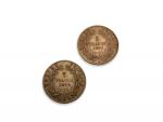 2 PIECES or 5 francs 1860 BB, 1866 A
Vendu sur...