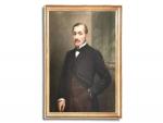 Ignace SPIRIDON (act.1869-1900)
Portrait d'homme
Huile sur toile signée en bas à...