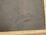 Ignace SPIRIDON (act.1869-1900)
Portrait d'homme
Huile sur toile signée en bas à...