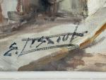 Edouard LE SAOUT (1909-1981)
Paris, Montmartre
Huile sur toile signée en bas...