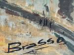 BRASSO (XXème)
Paris, les grands boulevards
Huile sur toile signée en bas...